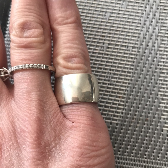 Size 5ish Metalsmiths Sterling Silver ring. NEW - Picture 5 of 10